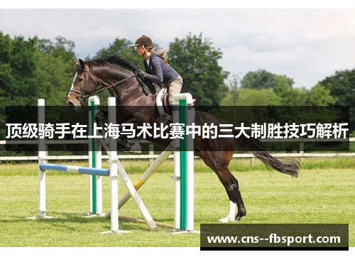顶级骑手在上海马术比赛中的三大制胜技巧解析 顶级骑手在上海马术比赛中的三大制胜技巧解析