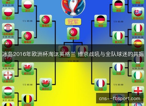 冰岛2016年欧洲杯淘汰英格兰 维京战吼与全队球迷的共振
